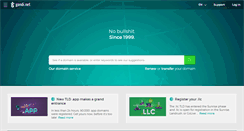 Desktop Screenshot of gandi.net